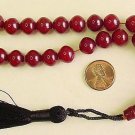 ISLAMIC PRAYER BEADS DARK AMBER SHALGAMY FATURAN