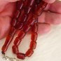 PRAYER BEADS KOMBOLOI COGNAC AMBER SPECIAL CUT