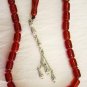 PRAYER BEADS KOMBOLOI COGNAC AMBER SPECIAL CUT