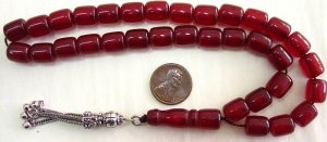 PRAYER WORRY BEADS KOMBOLOI STRAIGHT CUT BARREL FATURAN
