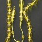 PRAYER BEADS GOLD TURKISH AMBER - SUPERIOR CARVING