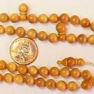 PRAYER BEADS DARK TAGUA NUT VEGETAL SUBSTITUTE TO IVORY