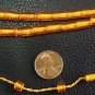 PRAYER BEADS TASBIH KOMBOLOI HONEY AMBER COLOR RESIN