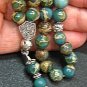 GREEK KOMBOLOI WORRY BEADS VARISCITE & STERLING