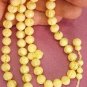 PRAYER BEADS  BUTTERSCOTCH RESIN OTTOMAN CUT 99 BEADS