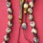 PRAYER WORRY BEADS TESBIH BONE OVAL FINE CARVE OTTOMAN