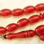PRAYER BEADS TESBIH VINTAGE MISKETA POMMEGRENADE COLOR