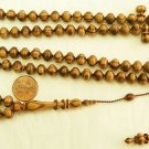 ISLAMIC PRAYER BEADS TASBIH SUBHA  ZEBRANO 99 BEADS