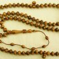 ISLAMIC PRAYER BEADS TASBIH SUBHA  ZEBRANO 99 BEADS
