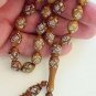 Islamic Prayer Beads KUKA WITH FINE STERLING STUDDING