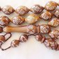 Islamic Prayer Beads KUKA WITH FINE STERLING STUDDING