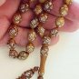 Islamic Prayer Beads KUKA WITH FINE STERLING STUDDING