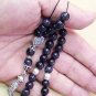 MARINE GOLDSTONE SILVER GREEK KOMBOLOI WORRY BEADS