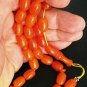 KOMBOLOI VINTAGE ORANGE MISKETA WORRY BEADS