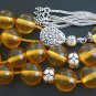 GREEK KOMBOLOI CLEAR HONEY AMBER  no 2