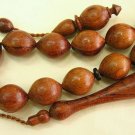ISLAMIC PRAYER BEADS WORRY BEADS TASBIH ROSE WOOD