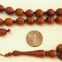 ISLAMIC PRAYER BEADS WORRY BEADS TASBIH ROSE WOOD
