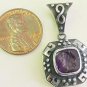 AMETHYST INTAGLIO ORIGINAL STERLING PENDANT