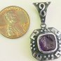 AMETHYST INTAGLIO ORIGINAL STERLING PENDANT