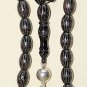 PRAYER WORRY BEADS TESBIH HUGE YUSR BARREL WITH 12.500 STERLING STUDS VRARE