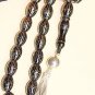PRAYER WORRY BEADS TESBIH HUGE YUSR BARREL WITH 12.500 STERLING STUDS VRARE