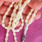 Islamic Prayer Beads 99 WHITE OVAL MOTHER OF PEARL