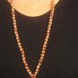 PRAYER BEADS CLOISONNE RED & GOLD  99 BEAD
