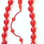 PRAYER BEADS POMMEGRENADE TURKISH AMBER SUFI CARVING