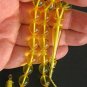 PRAYER BEADS GOLDEN TURKISH AMBER SUFI STYLE CARVING