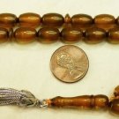 PRAYER BEADS TESBIH KOMBOLOI VINTAGE MISKETA CATALIN OIL GREEN