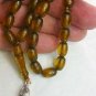 PRAYER BEADS TESBIH KOMBOLOI VINTAGE MISKETA CATALIN OIL GREEN