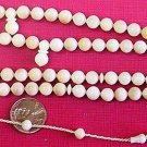 PRAYER BEADS TAGUA NUT VEGETAL SUBSTITUTE TO IVORY - NARCIL -