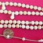 PRAYER BEADS TAGUA NUT VEGETAL SUBSTITUTE TO IVORY - NARCIL -
