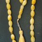PRAYER WORRY BEADS KOMBOLOI TESBIH LARGE OVAL AMBER CITRINE