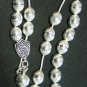 GREEK KOMBOLOI STERLING SILVER OVAL BEADS
