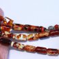 PRAYER WORRY BEADS GENUINE PRESSED BUTTERSCOTCH WHITE  & CARAMEL AMBER