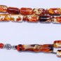 PRAYER WORRY BEADS GENUINE PRESSED BUTTERSCOTCH WHITE  & CARAMEL AMBER