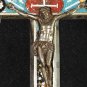 Antique micro mosaic cross - crucifix - Italian grand tour Exquisite design