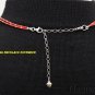 1950 Vintage Enameled Rosary Centers Repurposed into Necklace W Coral & Sterling
