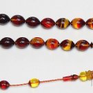 Prayer beads Tesbih Marbled mixed Catalin Superior Special Carving Collector's