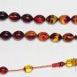 Prayer beads Tesbih Marbled mixed Catalin Superior Special Carving Collector's