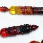 Prayer beads Tesbih Marbled mixed Catalin Superior Special Carving Collector's