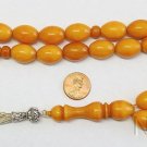 PRAYER BEADS TESBIH GEBETSKETTE GENUINE ANTIQUE MISKEH FATURAN ALMANI BIG OVAL