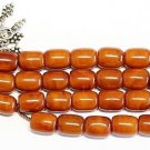 Islamic Prayer beads Tesbih antique Kahraman genuine Butterscotch Amber - XXXR