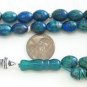 PRAYER WORRY BEADS KOMBOLOI OVAL CHRYSOCOLLA & STERLING SILVER