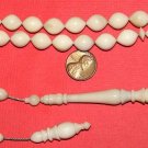 Prayer Worry BeadsTesbih Tagua Nut Vegerable Substitute To Ivory Collector's No4