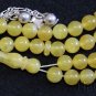 Prayer Worry Beads Tesbih Komboloi Yellow Jade And Sterling Silver Complete