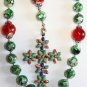 BEADED GREEK CHOTKI RUSSIAN KOMBOSKINI MOP AMBER STERLING GEMSTONES CROSS UNIQUE