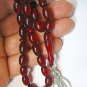 Prayer Worry Beads Komboloy Vintage Bordeaux Misketa 1950 New Old Stock V. Rare