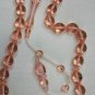 PRAYER BEADS TESBIH MASBAHA 33 PINK TURKISH AMBER CATALIN RARE COLOR - COLLECTOR